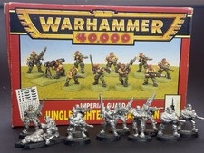 Warhammer Imperial Guard Jungle Fighters of Catachan Box complete NOS OOP