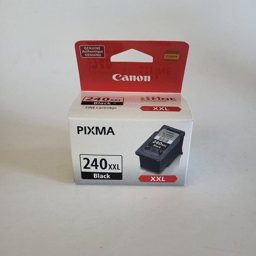 Genuine Canon PIXMA PG-240XXL Black Ink Cartridge New Sealed 240XXL OEM