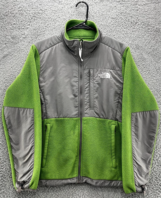 The North Face Women's Medium Polartec Denali Fleece Jacket Green