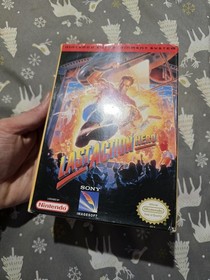 Last Action Hero (Nintendo NES) Game Box ONLY! Excellent Condition! Very RARE!