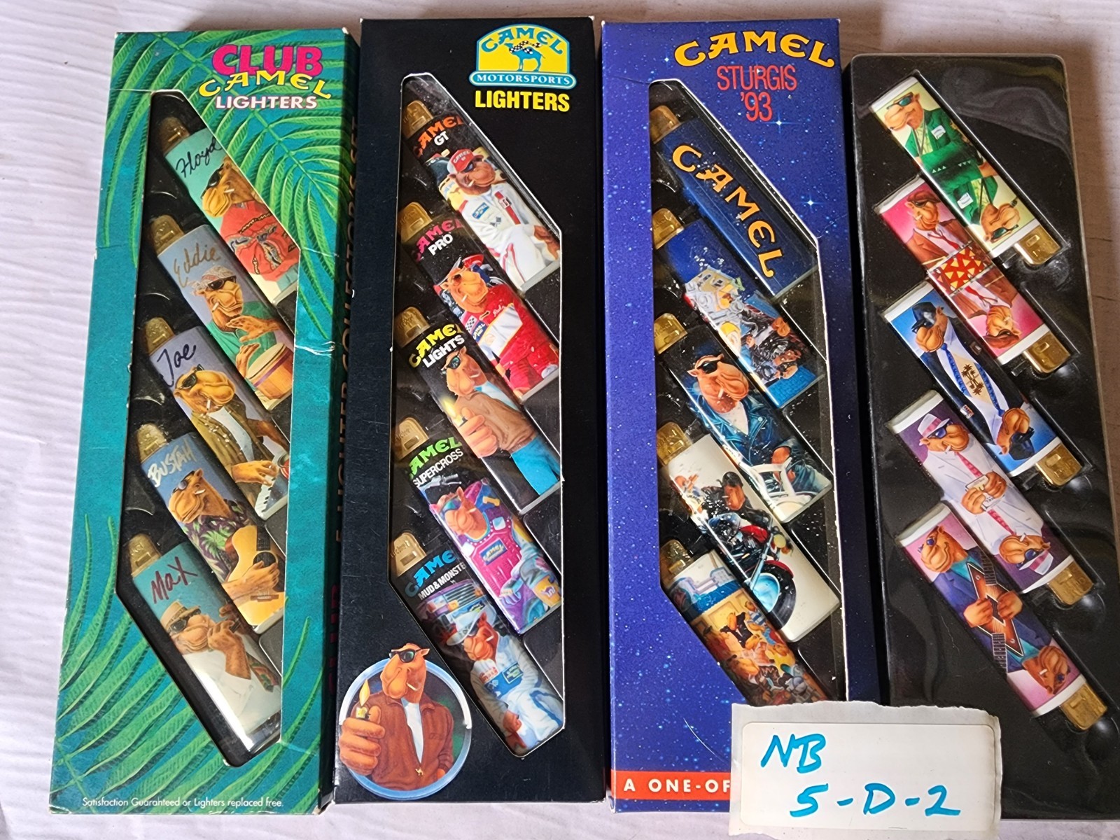 Lot of 4 Multipack- Club Camel Joe, Motorsports, Sturgis, Jazz