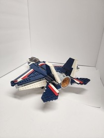 LEGO CREATOR: Blue Power Jet (31039)F-22 raptor  built up Jet Fighter