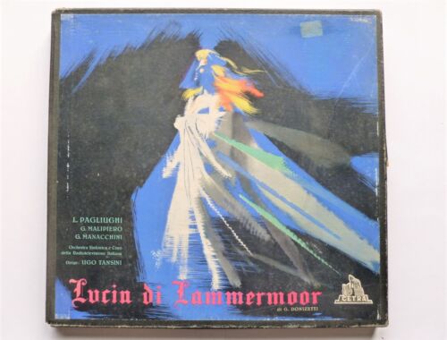 Ugo Tansini Lucia Di Lammermoor 3LP Cetra LPC1205 EX/G+ 1950s 3 LPs boxed with b - Picture 1 of 6