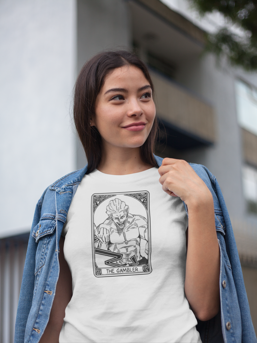 Hakari unisex jujutsu kaisen jjk tarot card oracle anime manga tee