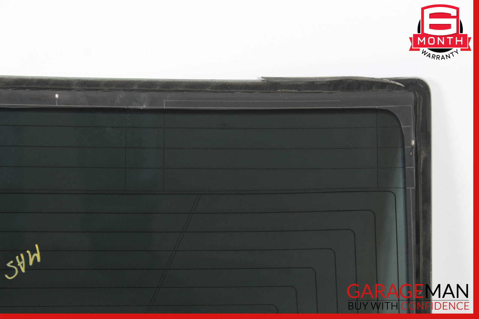 14-20 Maserati Ghibli M157 Rear Windshield Wind Shield Back Glass OEM