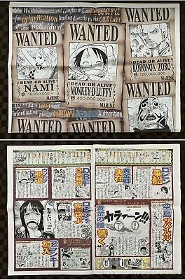 One Piece Movie Film Newspaper Z Gold Stampede Red w / Red Flyer