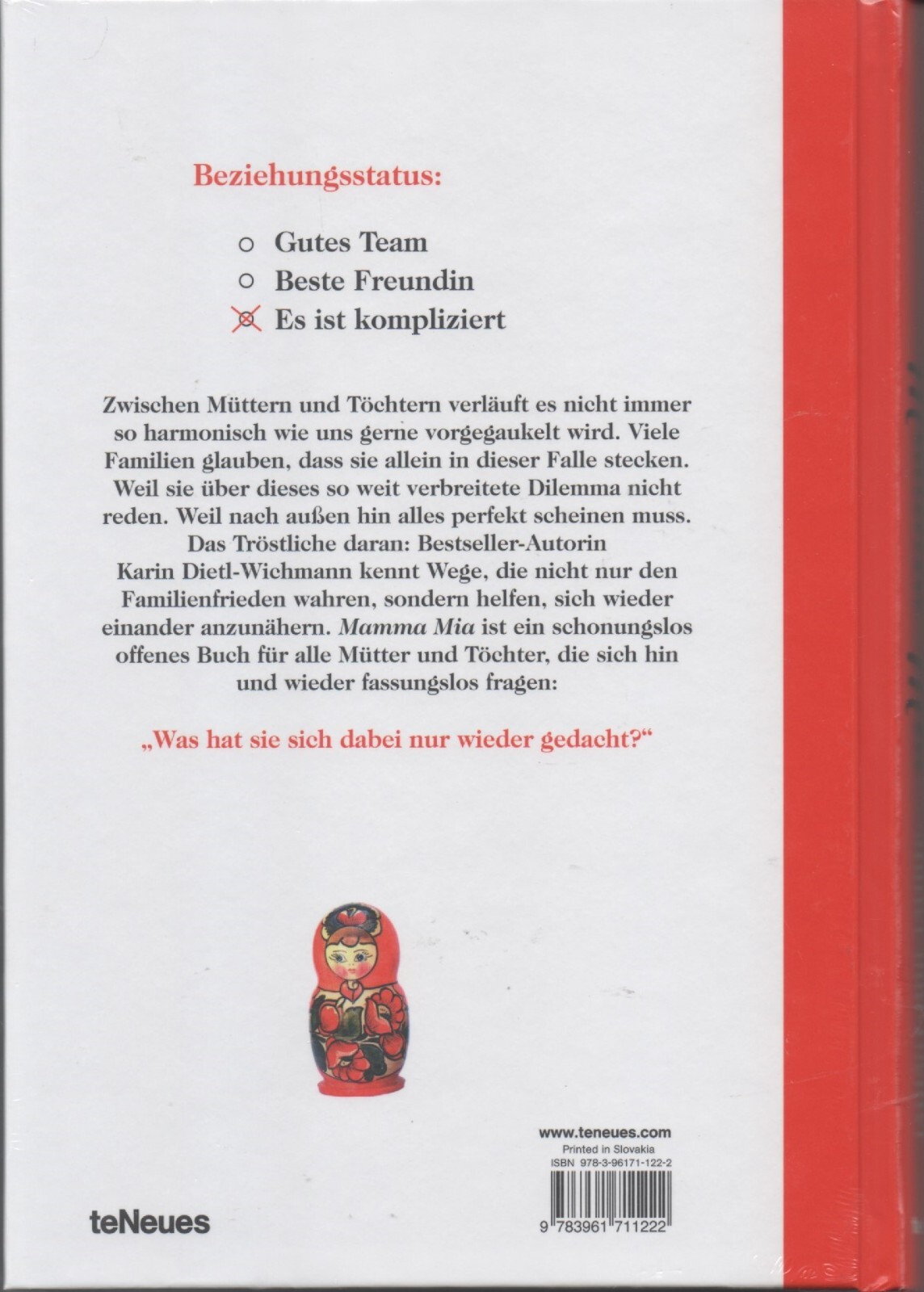 Thumbnail - Mamma Mia Karin Dietl-wichmann Neu Das Buch Über Mütter Und Töchter