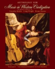 Anthology for Music in Western Civilization, Volume II, Roden, Timothy J.,Wright