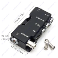 RED Komodo V-RAPTOR Camera EXT to Timecode RS Ctrl USB Spliter Box