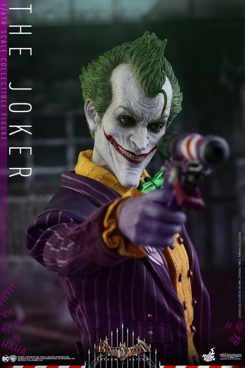 New Hot Toys VGM27 Batman Arkham Knight Joker 1/6 Scale 12″ Figure