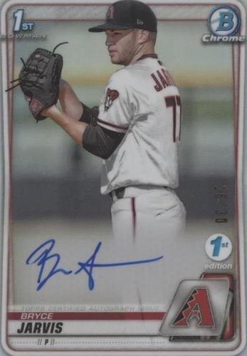 2020 Bowman Chrome Draft Bryce Elder 1st Prospect Auto #CDA-BE