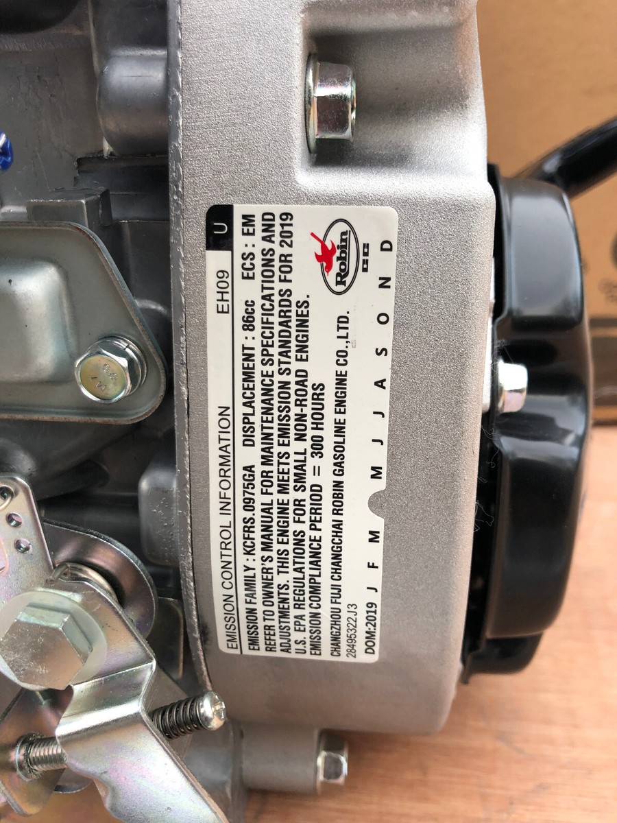 Subaru-Robin EH09 Engine 3.0HP Threaded Crankshaft Tamping
