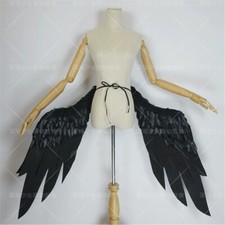 Anime Overlord Albedo Wings Handmade Foldable Cosplay Props Costume Accessories