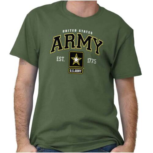 Official United States Army Military Logo Womens or Mens Crewneck T Shirt Tee - 第 8/8 張圖片