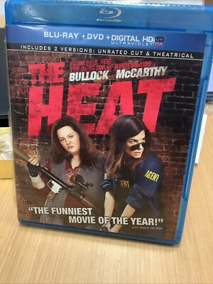 The Heat Blu-ray Sandra Bullock  Melissa McCarthy Marlon Wayans Michael Rapaport