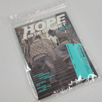 BTS J-Hope HOPE ON THE STREET Vol. 1 Album Interlude Teal Version Weverse Global