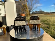 1 New Gorgeous Hair Clip with Shinny Crystals Hair Jewelry Accessories
