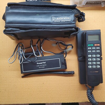 Vintage Audiovox Pro 95 SP-95 Mobile Phone Celluar One Toshiba | eBay