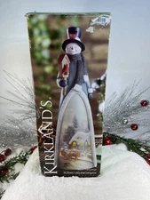 Kirklands Scenic Led Snowman 12.6” - VIDEO