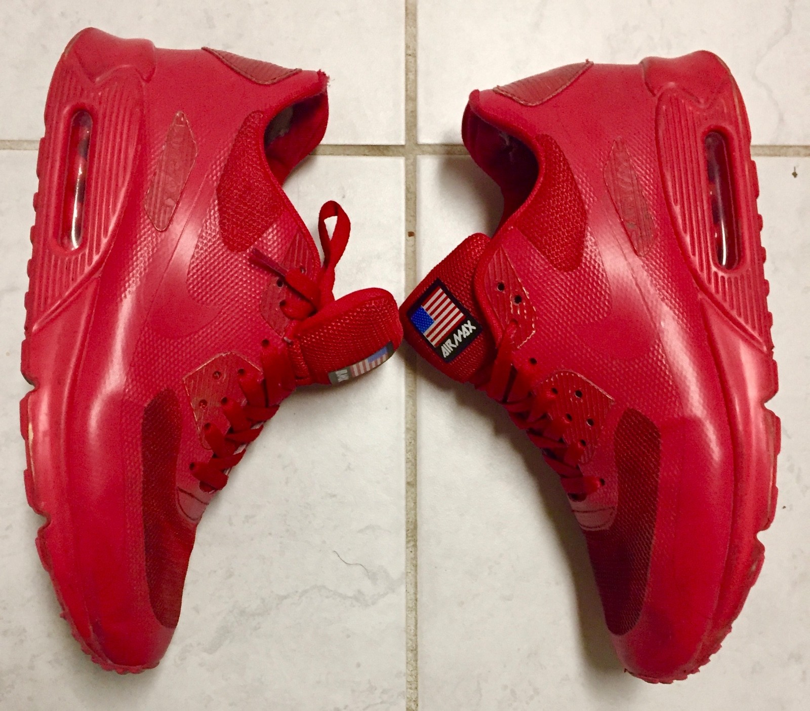 air max 90 independence day red for sale