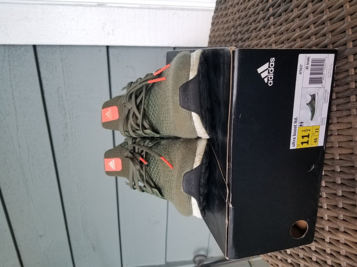 Adidas Ultra Boost Olive Sz 11 New arrivals | adidas UltraBOOST Uncaged in olive and white  main image 2