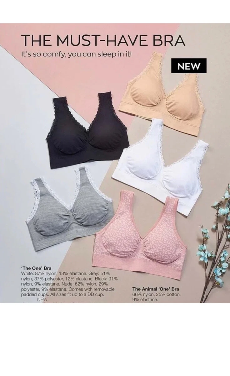 Avon 'The One' Non Wired Bra Various sizes Sport Bra FREE UK P&P