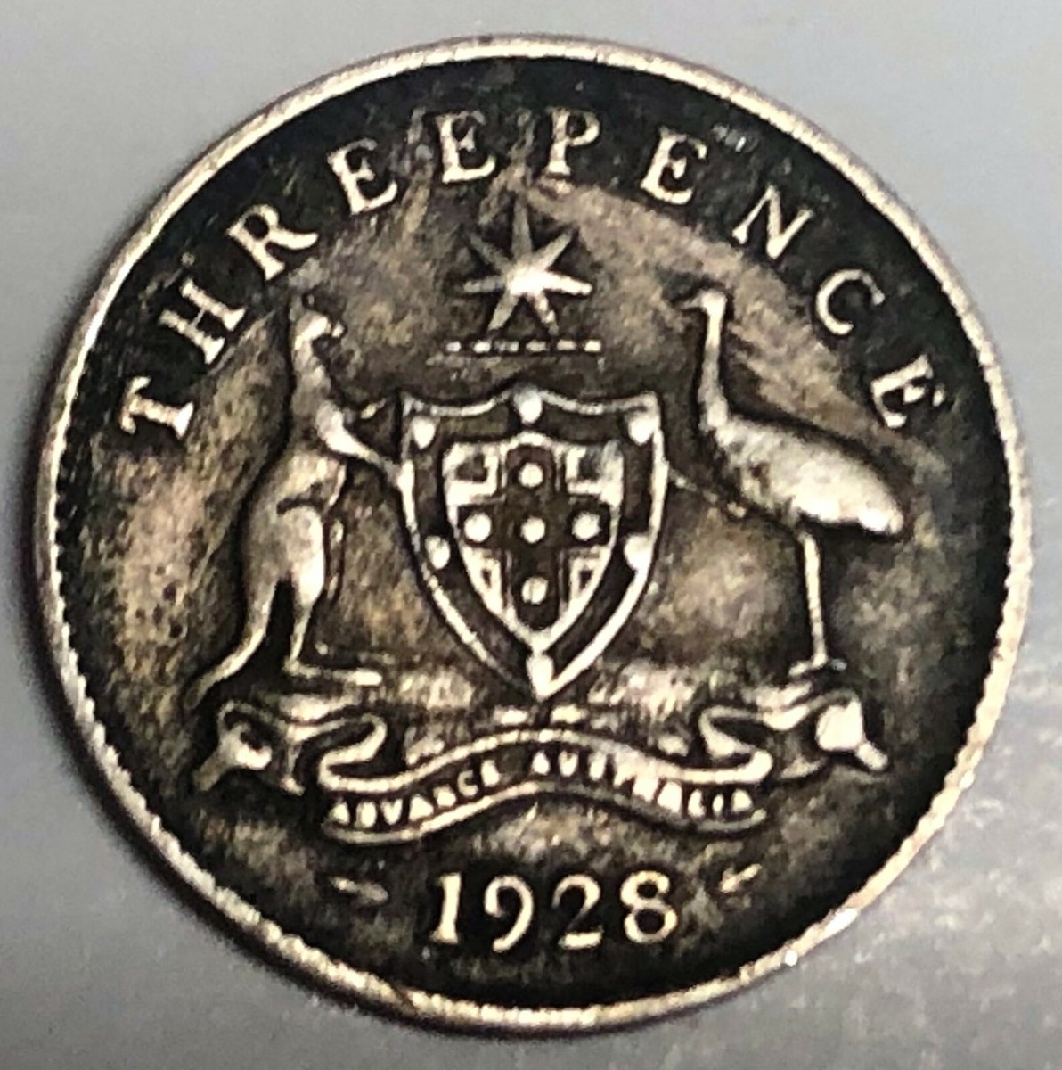 C7528 AUSTRALIA COIN, THREE PENCE 1928 | eBay