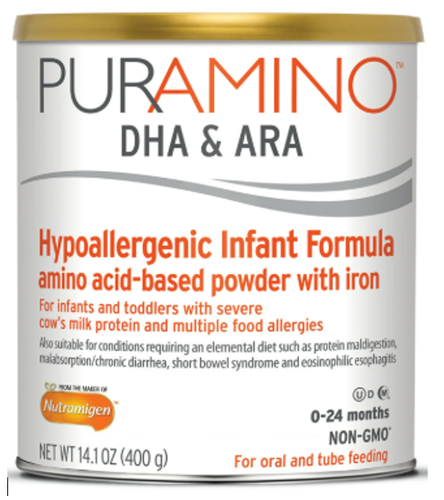 PURAMINO DHA & ARA Infant Formula-14.1 oz Powder X 16 (4 cases) 2/2027