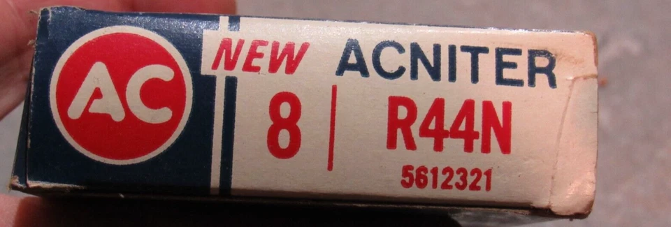 Nuevo de Lote Antiguo AC GM Acniter 1958-69 Chevrolet 396 427 348 Big Block Bujías / R44N Foto 3 de 3