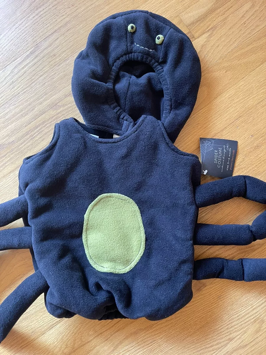 POTTERY BARN KIDS SPIDER HALLOWEEN COSTUME BOY GIRL BABY NO TREAT