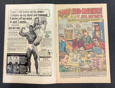 MARVEL SUPER HEROES #25 COMIC BOOK LOT STAN LEE JACK KIRBY X-MEN