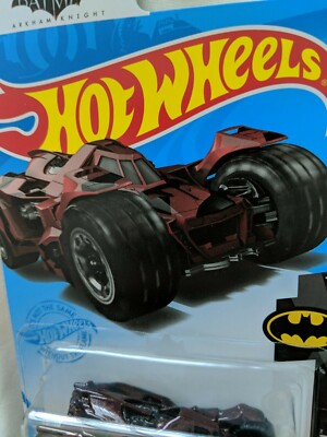 Hot Wheels Batman Arkham Knight Batmobile - 1:64 Scale Die Cast Red Edition 8/250