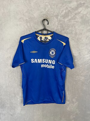 Maillot Chelsea Domicile 2005-2006 Ombro Taille Garçon L - Occasion