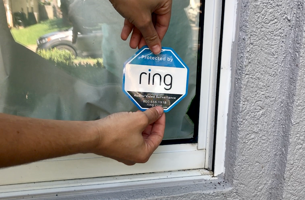 4" Orig OEM Genuine Ring Doorbell Sticker Decal UP TO 5 AVAILABLE eBay