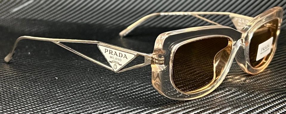 Gafas de sol para mujer PRADA PR 14YS 19M4I2 beige cristal 53 mm Foto 4 de 4