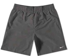 Nike Swim Men's Size S M Standard Lap 9" Volley Shorts Iron Grey
