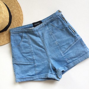 minkpink denim shorts