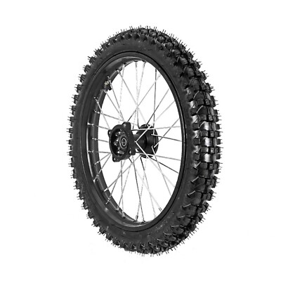 17'' Front Wheel 70/100-17 Tire Rim 2.75-17 Fo Dirt Bike Taotao Apollo RFZ 125cc