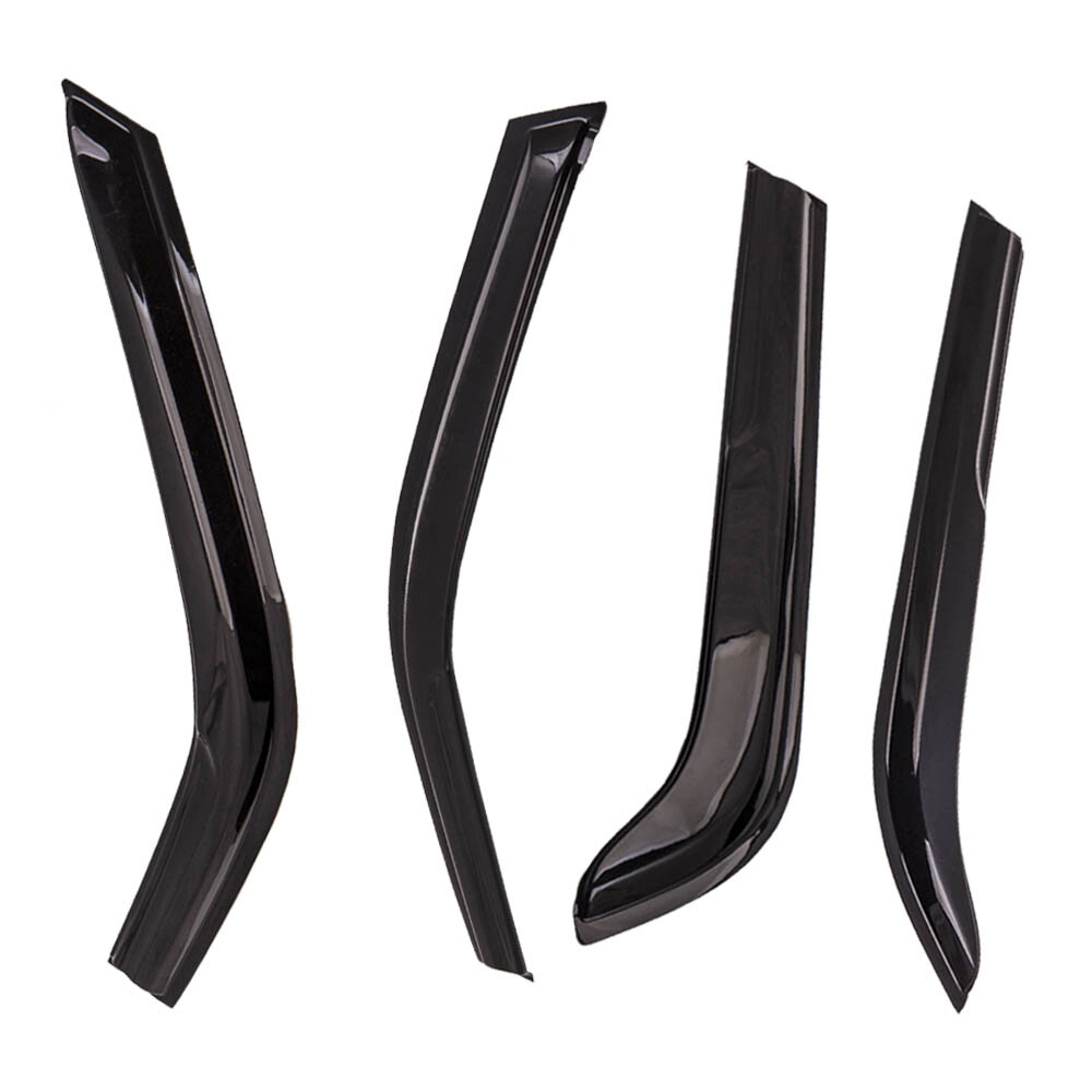4pc Window Visors Rain Guards Deflector Shade Compatible with Ford Explorer 2011-2019 Models In-Channel Style Protection