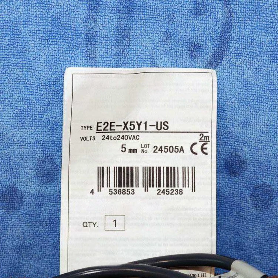 1PC New Omron E2E-X5Y1-US E2EX5Y1US Proximity Switch Sensor Free Shipping - Image 3 of 4