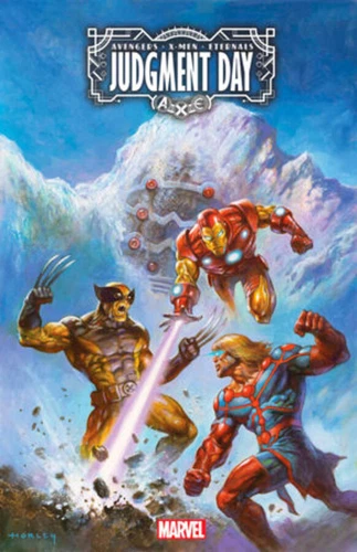 AXE JUDGMENT DAY 3 1:50 VARIANT NM ALEX HORLEY 2022 RETAILER INCENTIVE RATIO RI