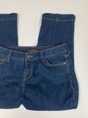 Dana Buchman womens Jeans 8 blue dark straight - Picture 2 of 9