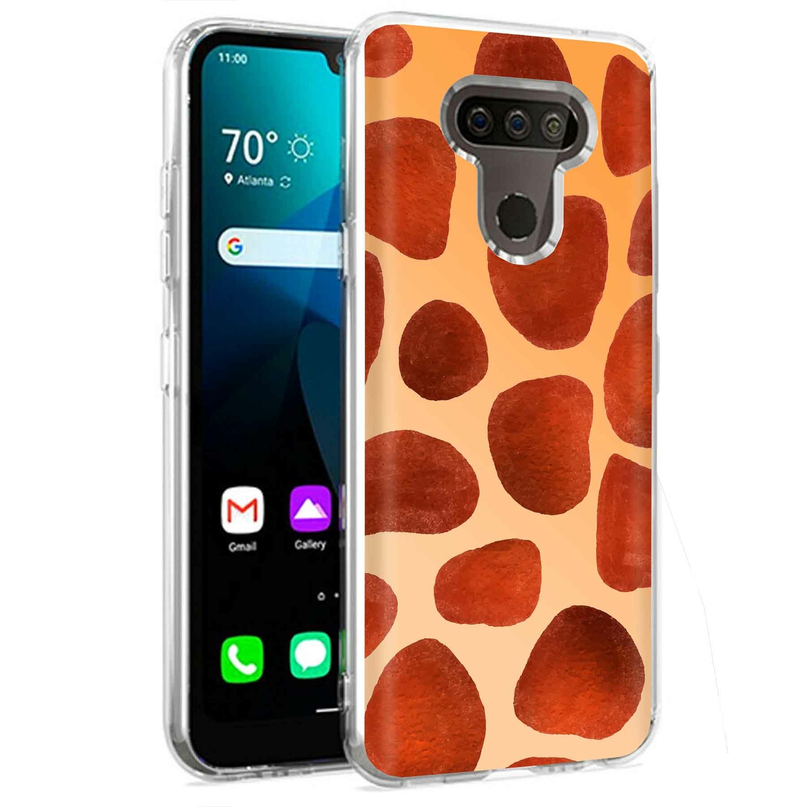 Phone Case for LG Harmony 4,Xpression Plus 3,K40S, Watercolor Design 8 Print