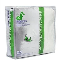 Sleep Safe EVOLON Dust Mite Bed Bug Allergy Mattress Encasement Cover - Crib 6"