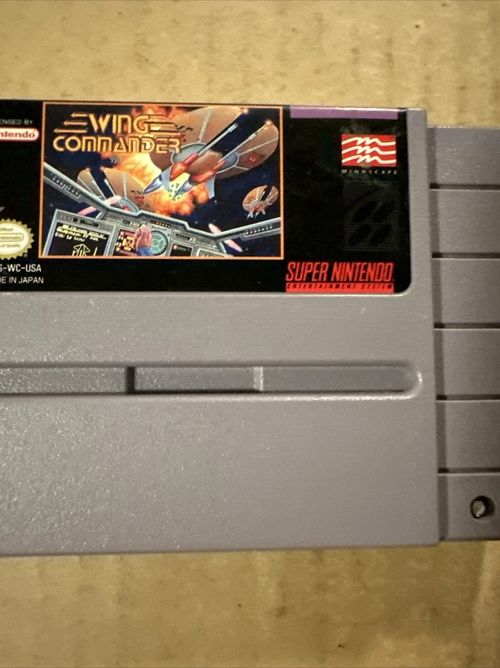 Wing Commander The Secret Missions Super Nintendo Snes Authentic Game - Image 4 of 4