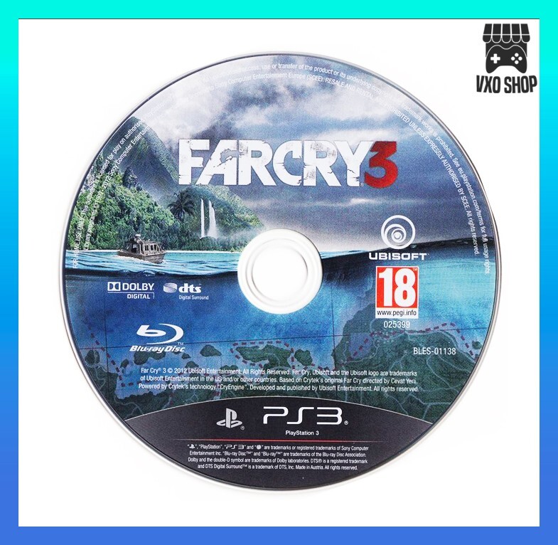 PS3 FAR CRY PLAYSTATION ITALIAN And FUNCTIONING (DISC ONLY) GAME UBISOFT