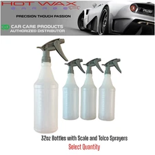 Empty  Plastic 32oz Bottles & Tolco 320CR Heavy Duty Chemical Resistant Triggers