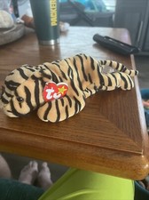 1995 Ty Beanie Stripes The Tiger Birthdate 6/11/1995