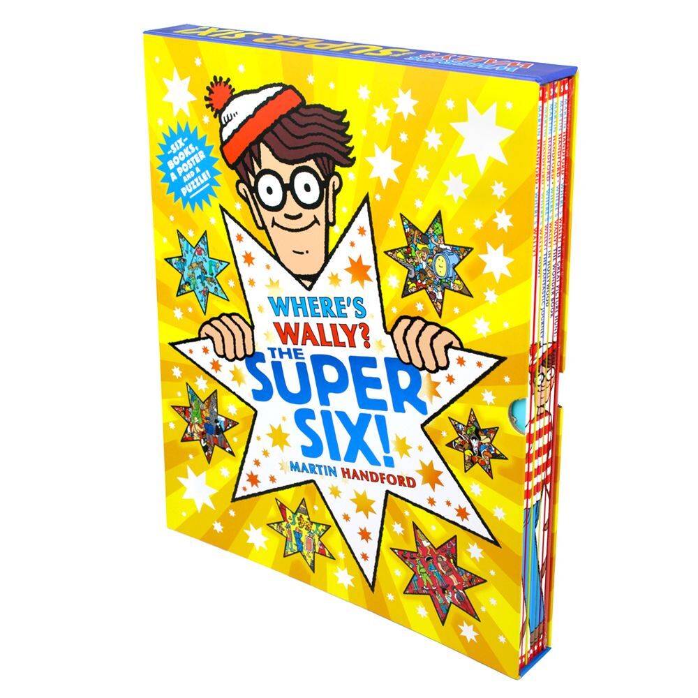 Wheres Wally? The Super Six! by Martin Handford 6 Classic Book | Martin Handford