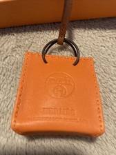 Hermes Orange Bag Charm - New in Box